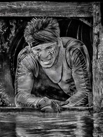 COMP 4 MONO PRINT 18 Tuffmudder by Trevor Lane