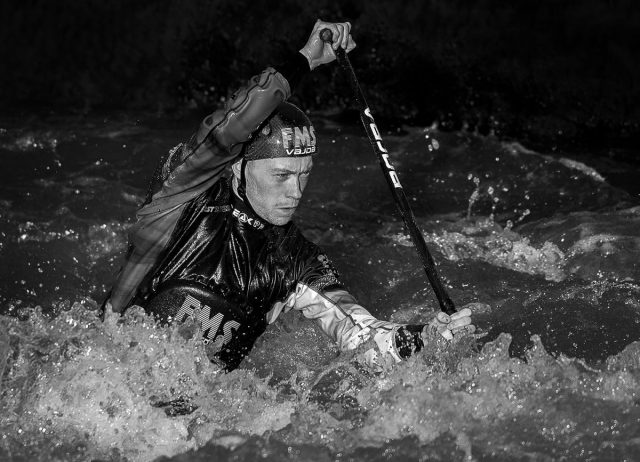 COMP 5 MONO PDI 20 Focussed On The Gate by Vin Scothern