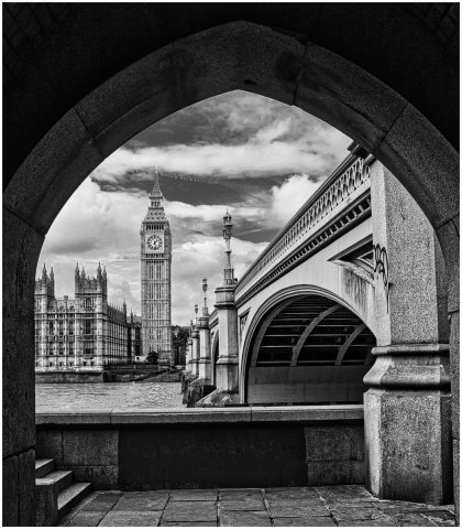 COMP 5 MONO PDI 20 Westminster Bridge by Dave Gilbert